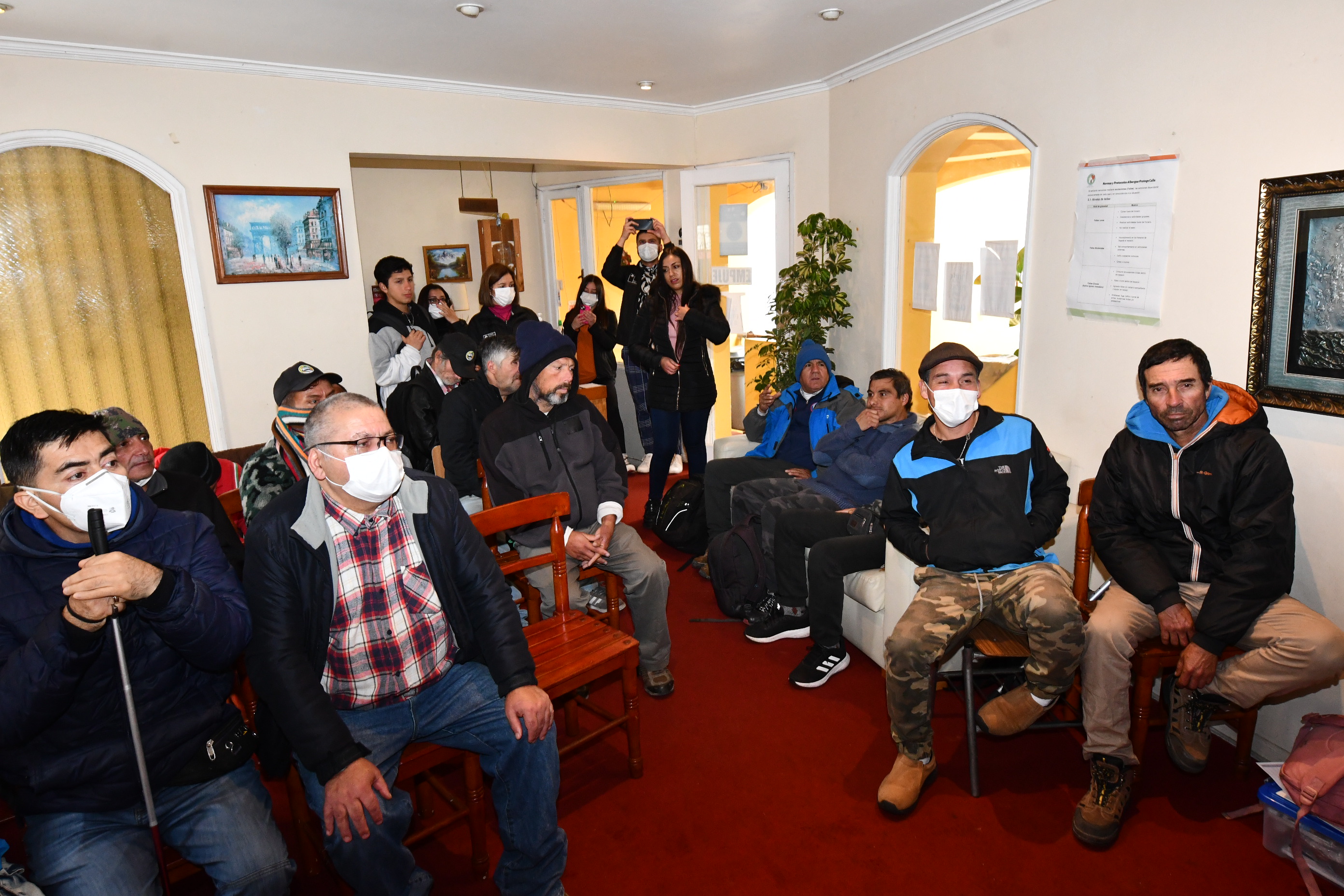 Participantes del Albergue Protege accedieron a Taller de Educación Sexual y Test de VIH